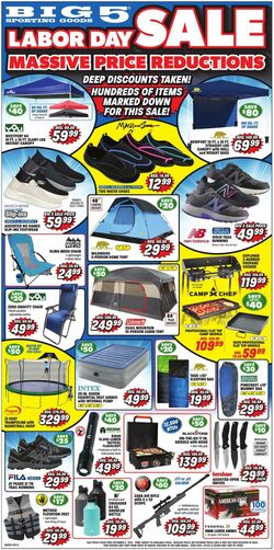 Weekly ad Big  5 09/20/2024 - 09/22/2024