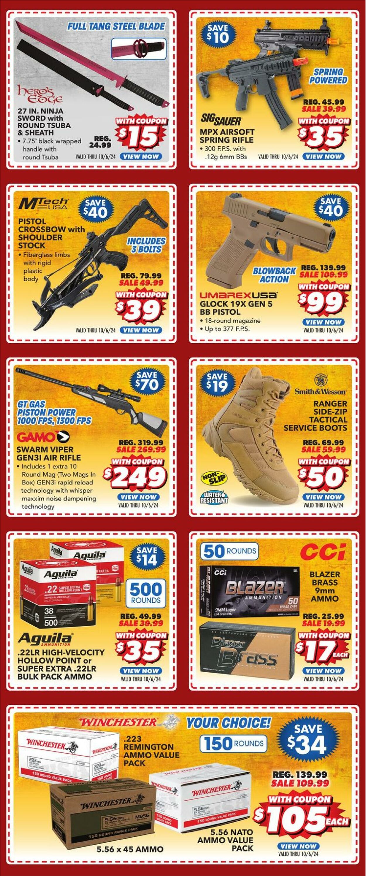 Weekly ad Big  5 10/06/2024 - 10/09/2024