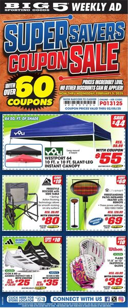 Weekly ad Big  5 12/26/2022 - 01/05/2023