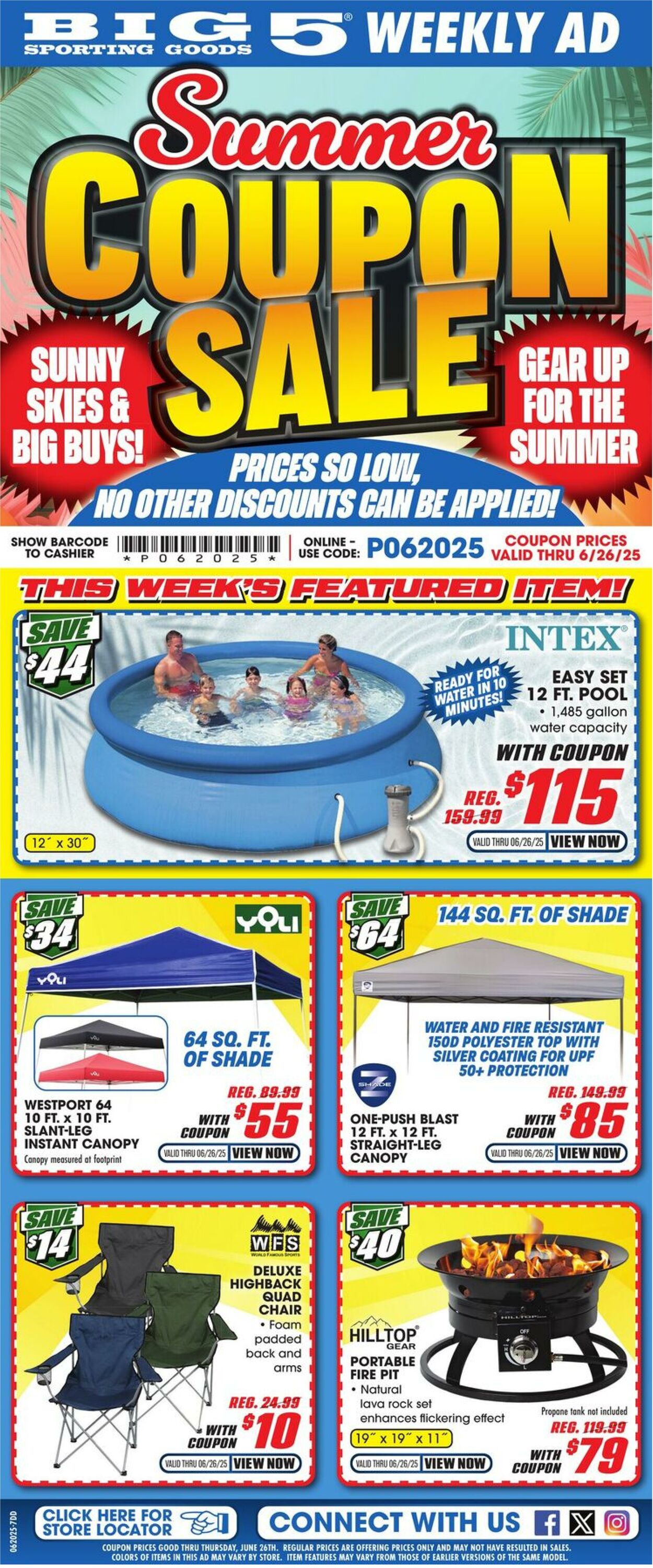 Weekly ad Big  5 06/20/2025 - 06/26/2025