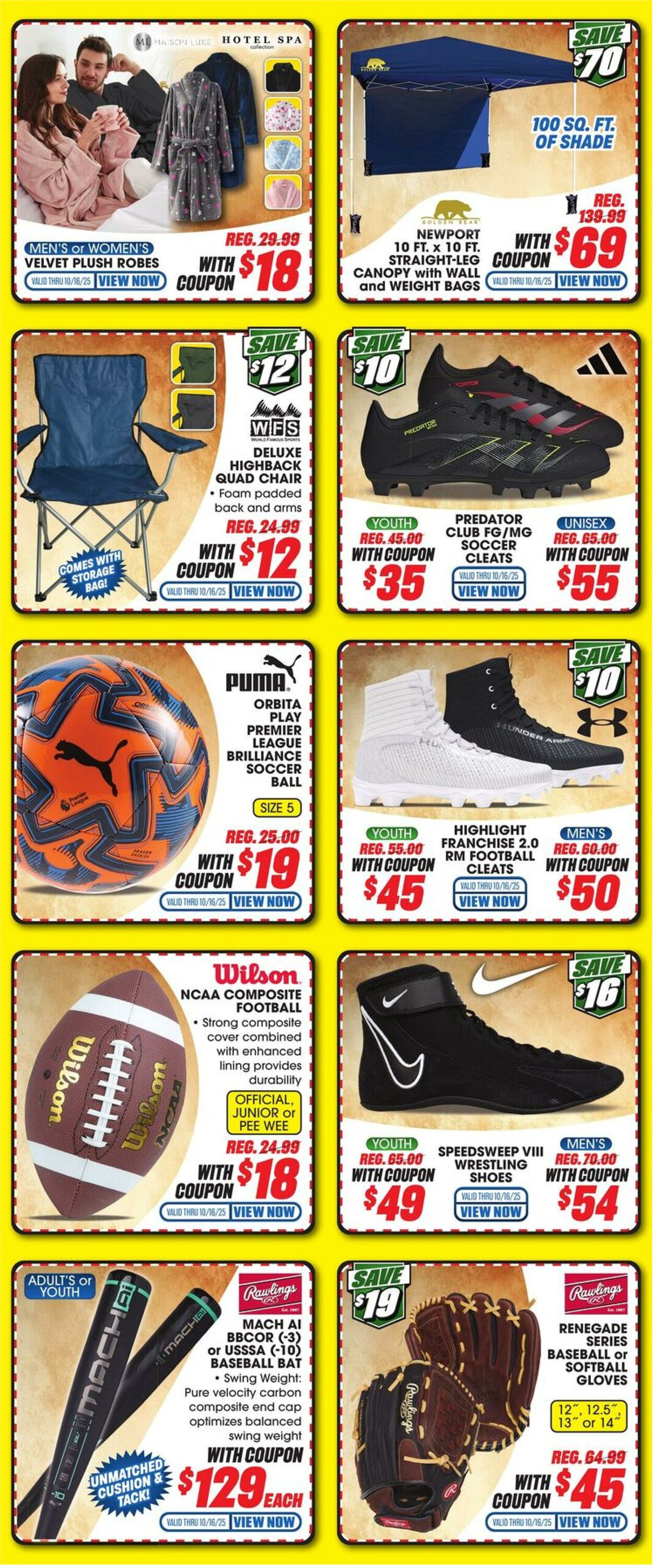 Weekly ad Big  5 10/10/2025 - 10/16/2025