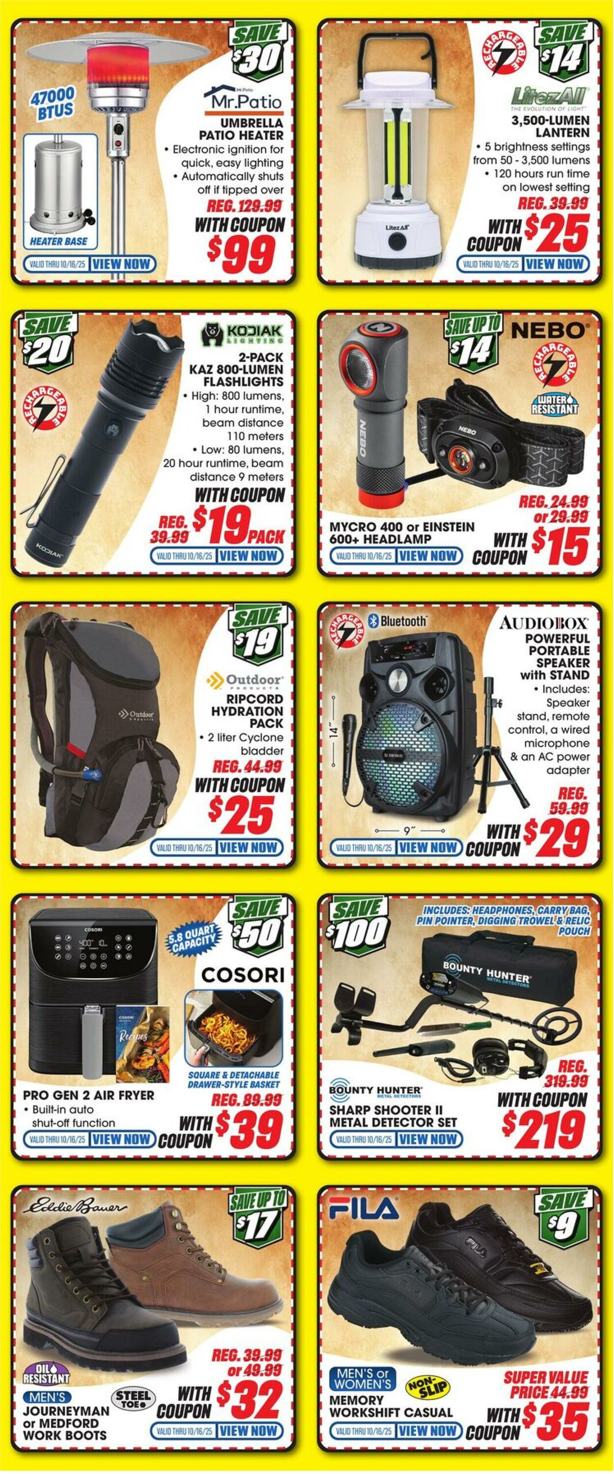 Weekly ad Big  5 10/10/2025 - 10/16/2025