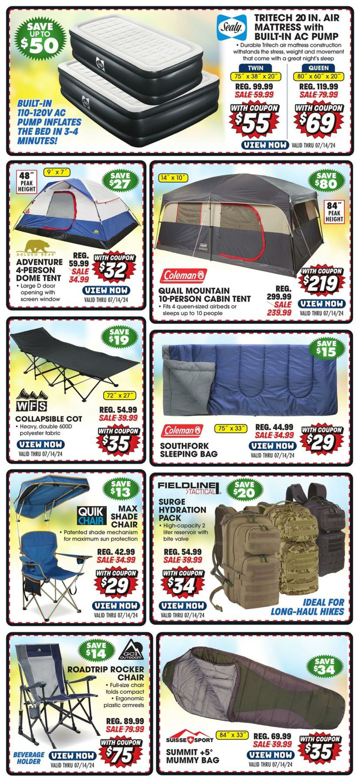 Weekly ad Big  5 07/12/2024 - 07/14/2024