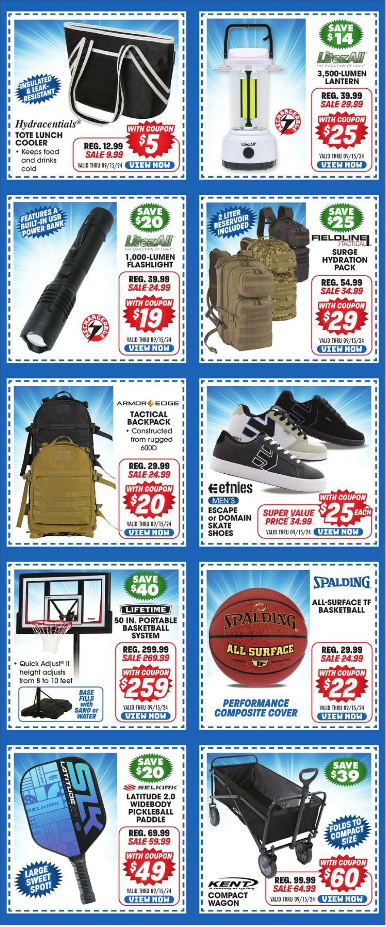 Weekly ad Big  5 09/13/2024 - 09/15/2024