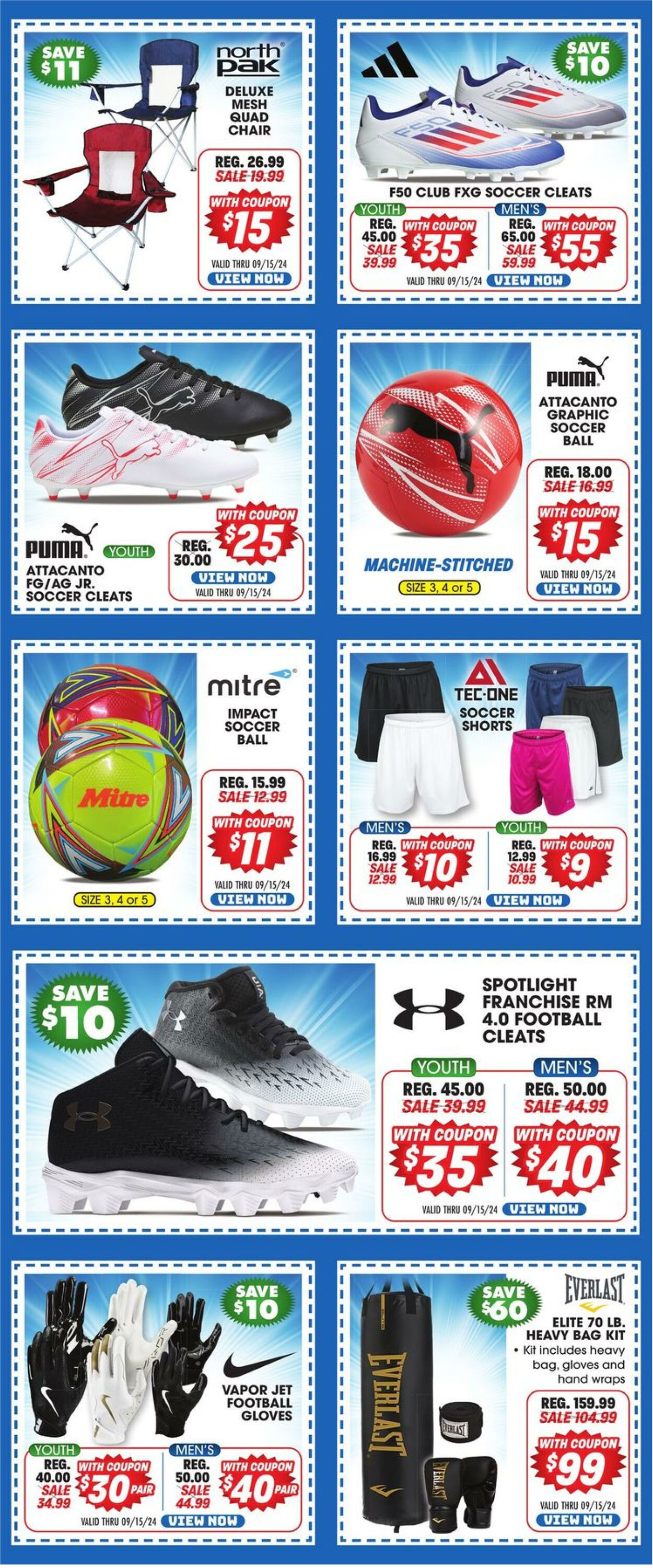 Weekly ad Big  5 09/13/2024 - 09/15/2024