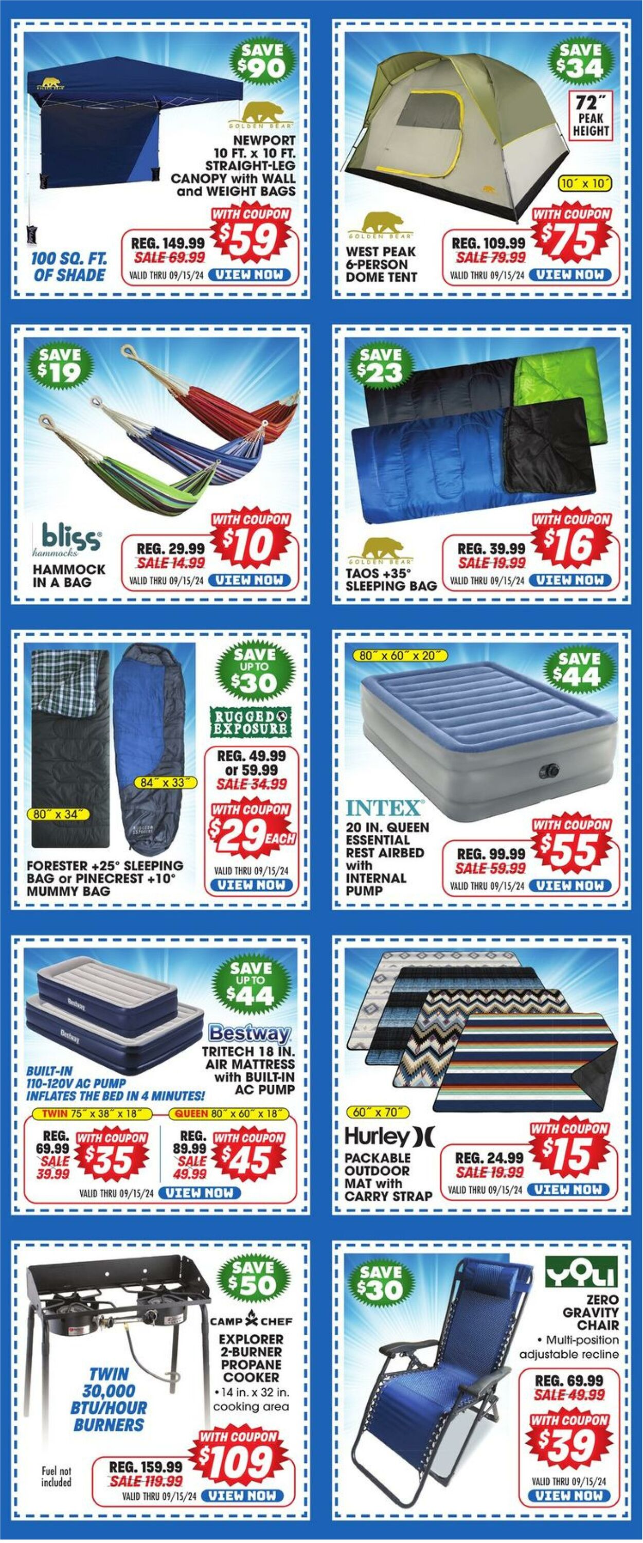 Weekly ad Big  5 09/13/2024 - 09/15/2024