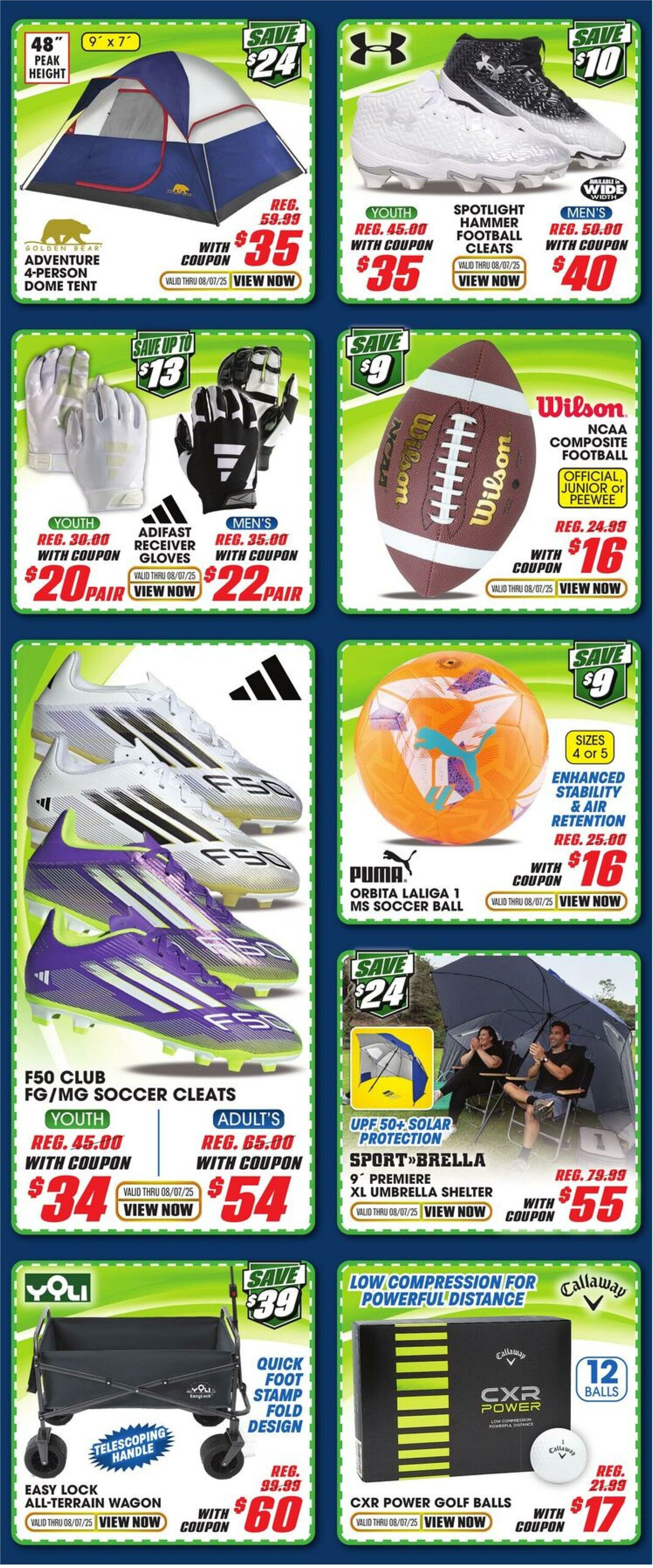 Weekly ad Big  5 08/01/2025 - 08/09/2025