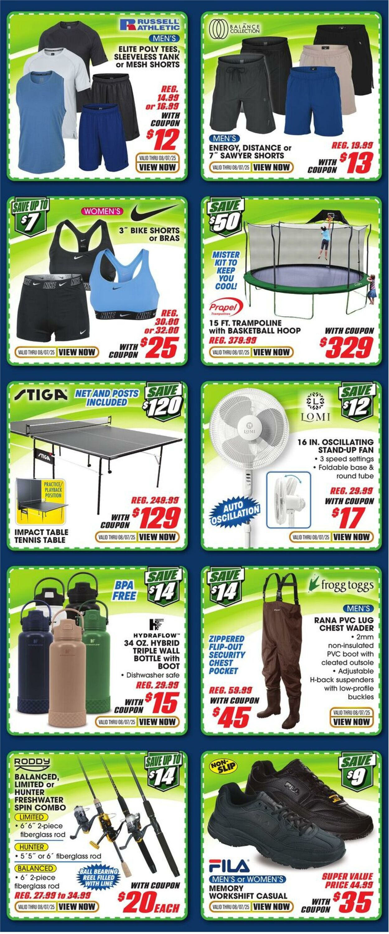 Weekly ad Big  5 08/01/2025 - 08/09/2025