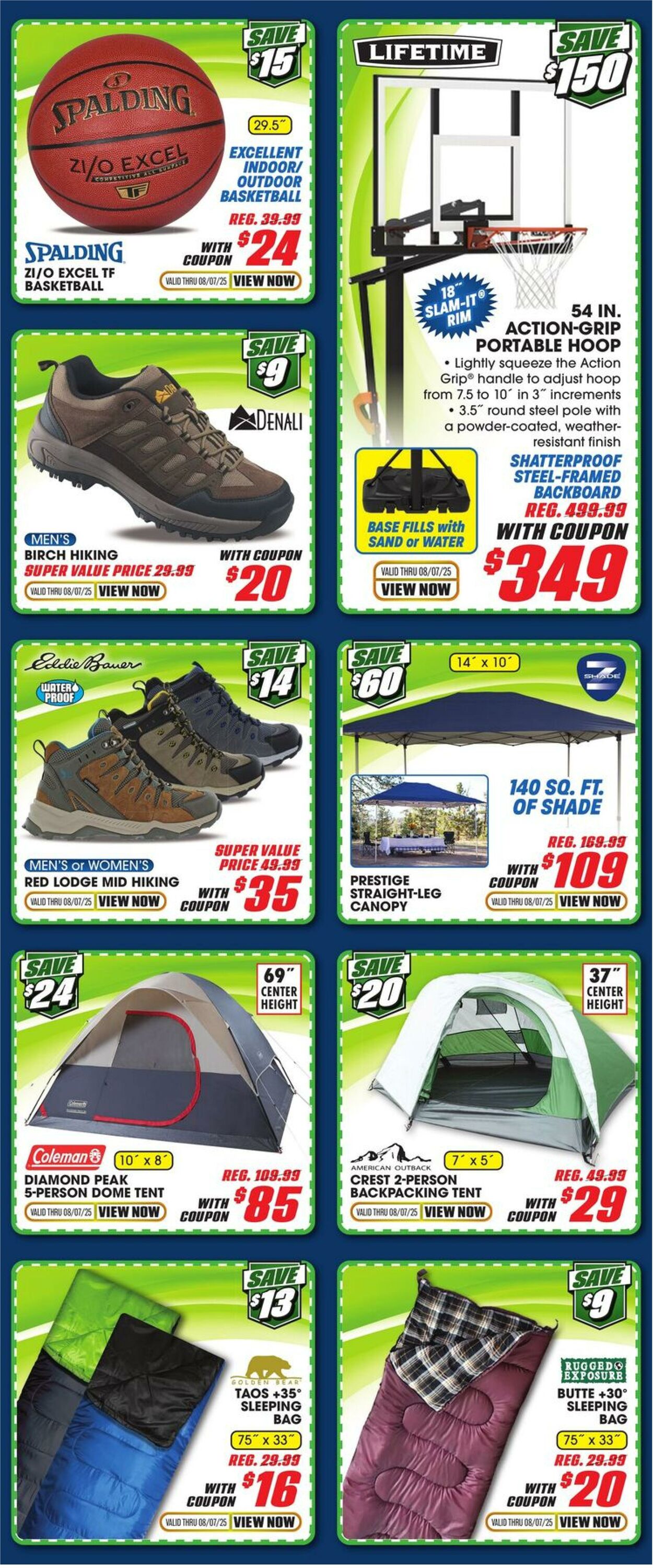 Weekly ad Big  5 08/01/2025 - 08/09/2025