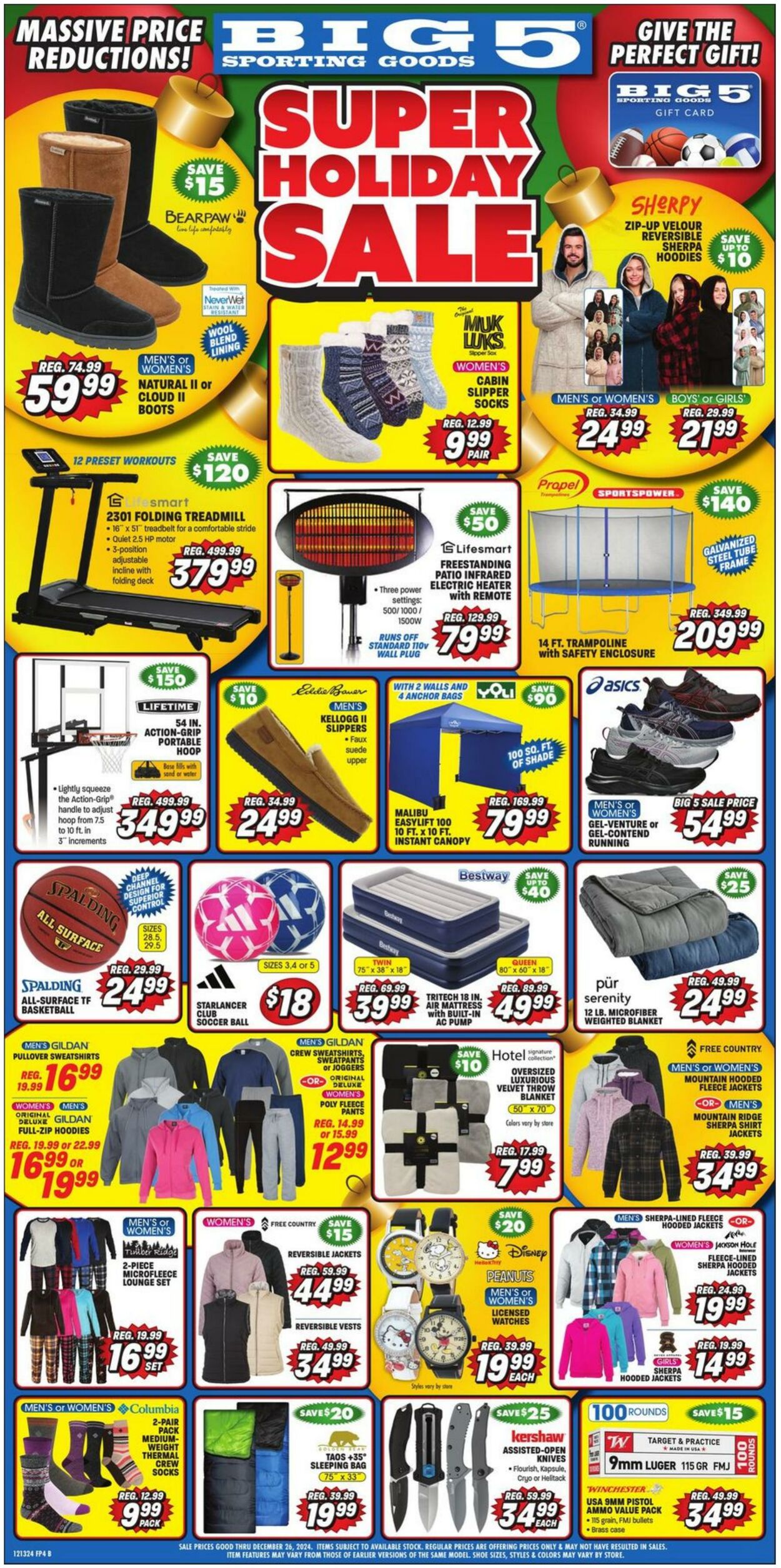 Weekly ad Big  5 12/17/2024 - 12/26/2024