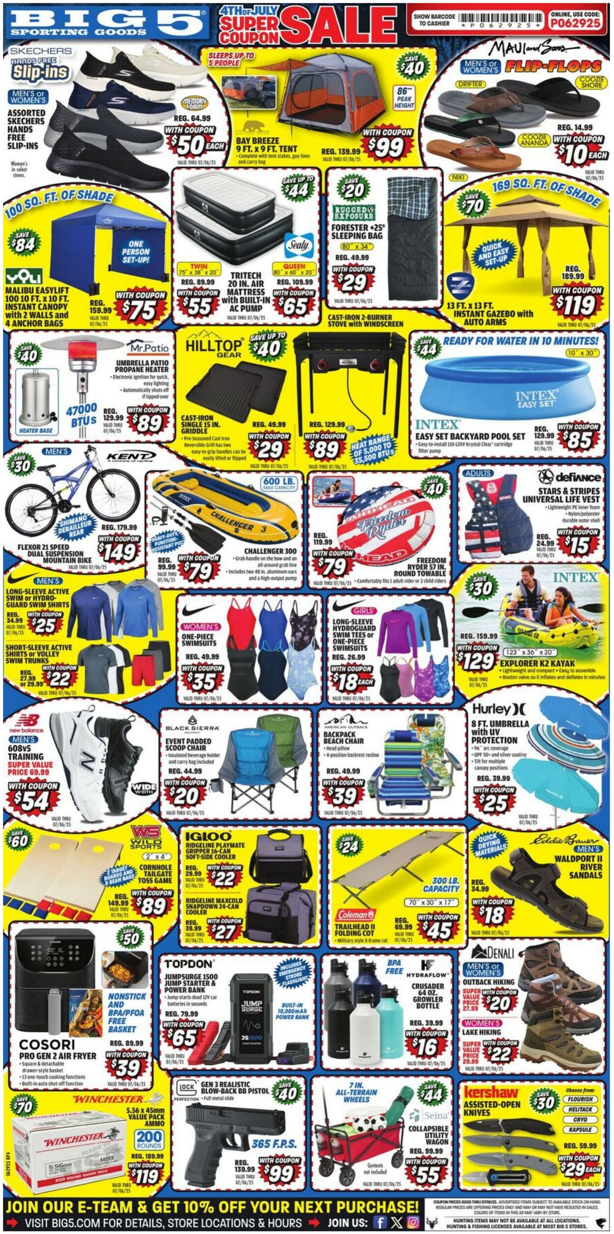 Weekly ad Big  5 06/27/2025 - 07/06/2025