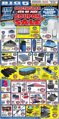 Weekly ad Big  5 06/27/2025 - 07/06/2025