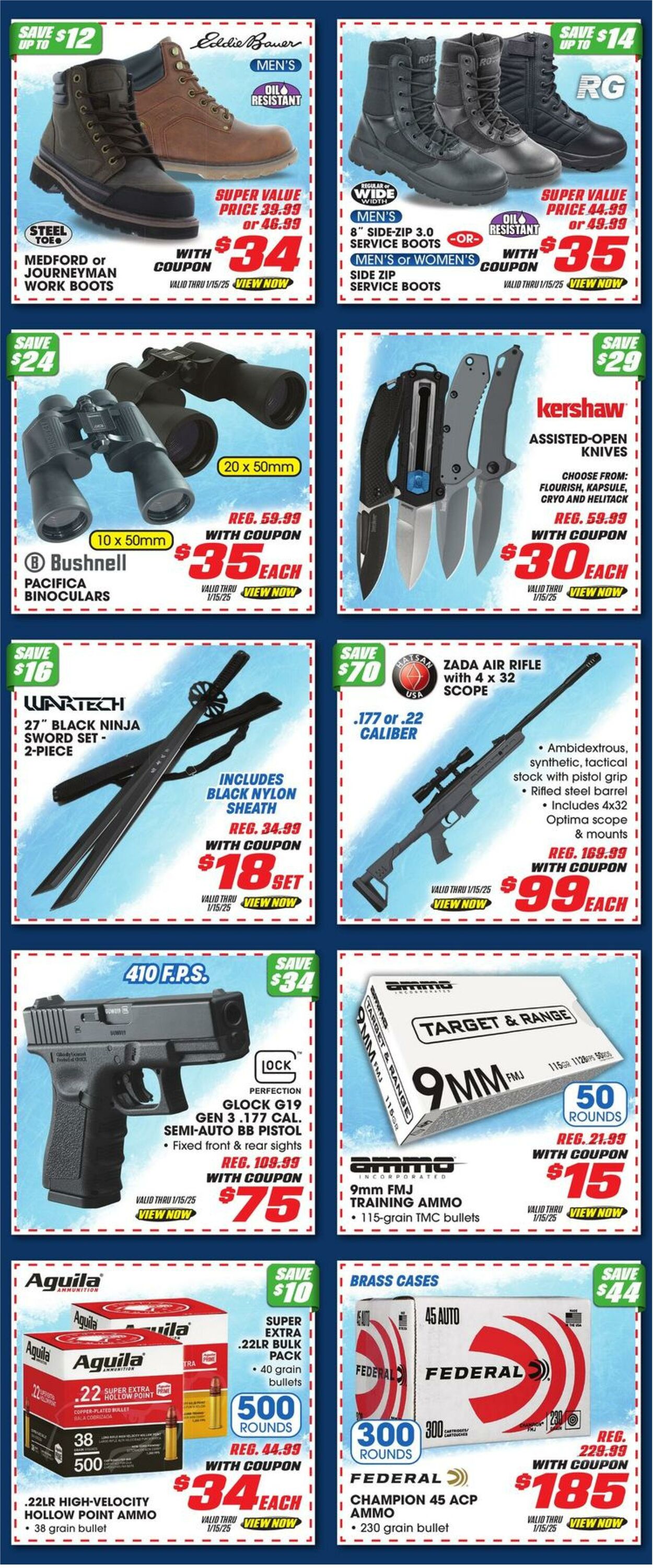 Weekly ad Big  5 01/10/2025 - 01/15/2025