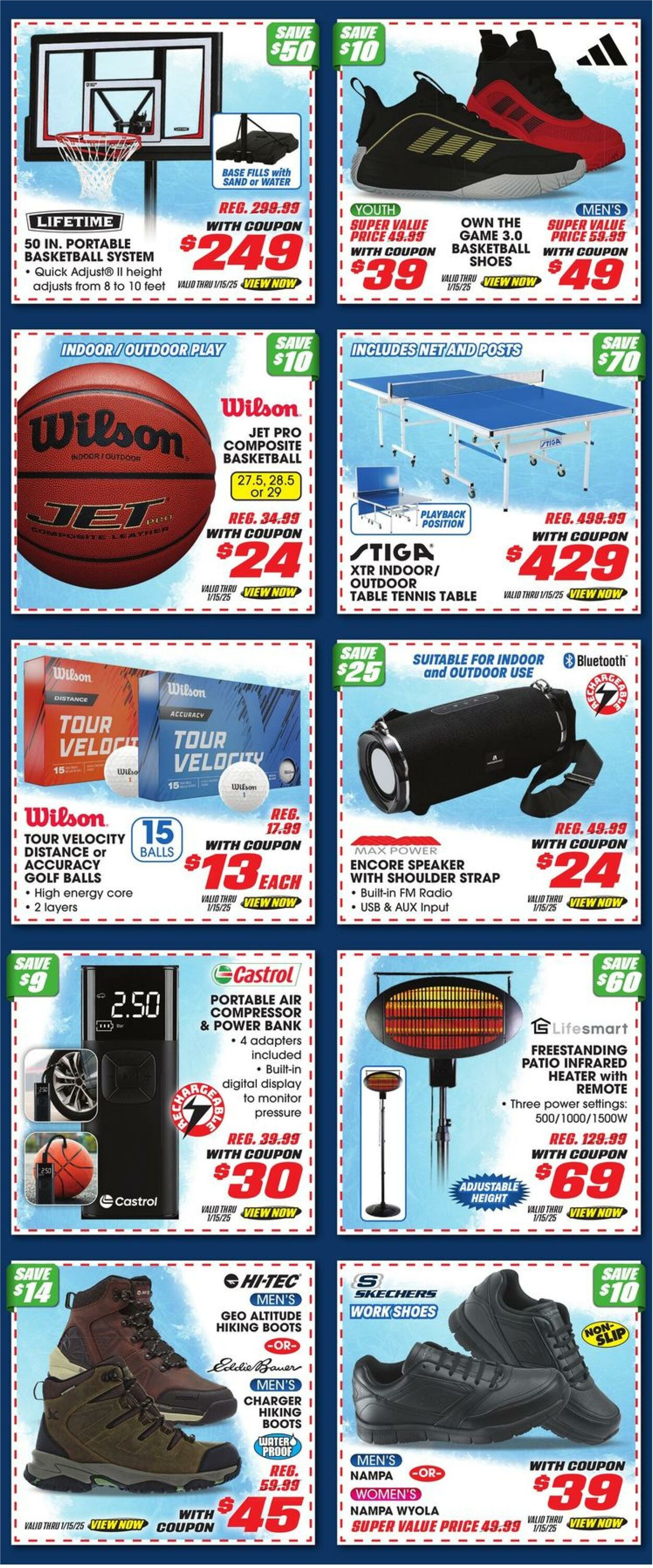 Weekly ad Big  5 01/10/2025 - 01/15/2025