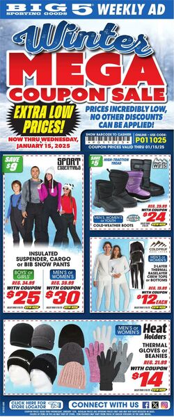 Weekly ad Big  5 09/16/2022 - 09/22/2022