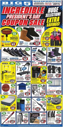 Weekly ad Big  5 10/21/2024 - 10/23/2024