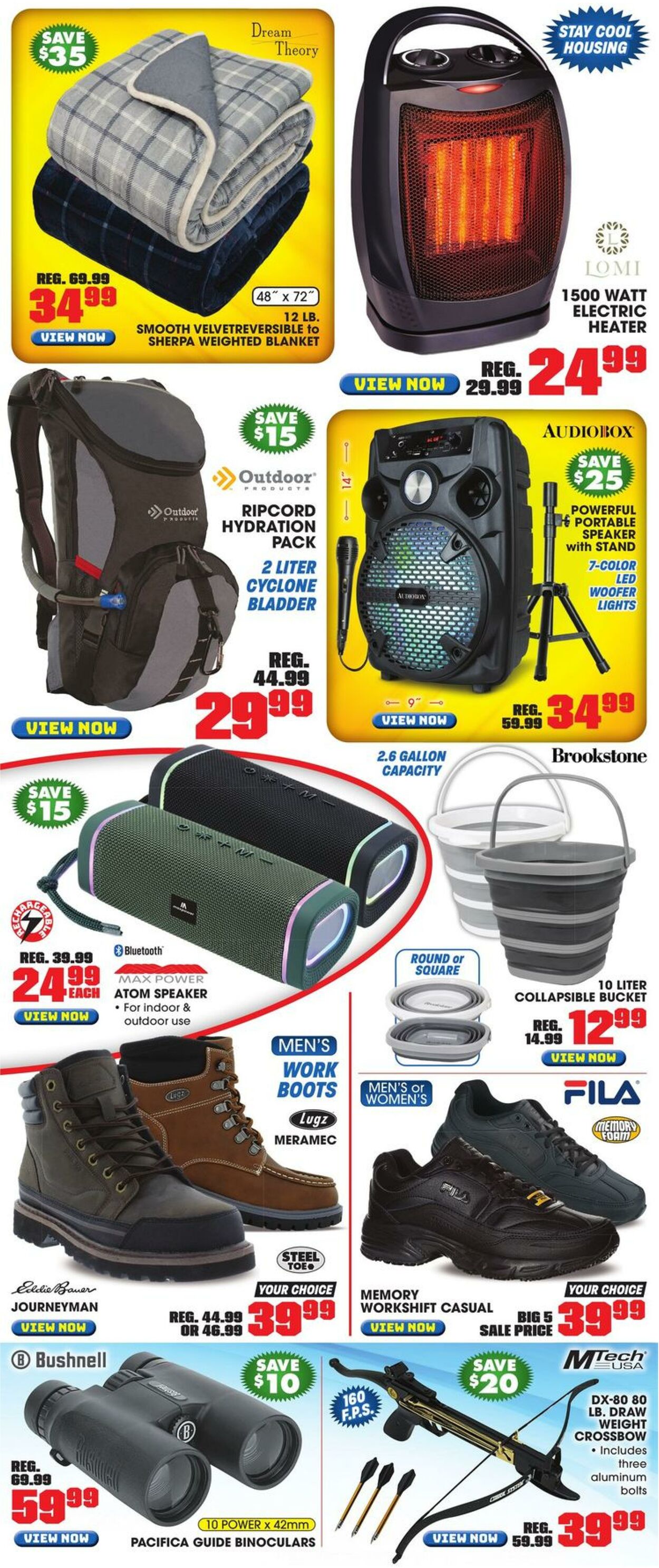 Weekly ad Big  5 10/14/2024 - 10/16/2024