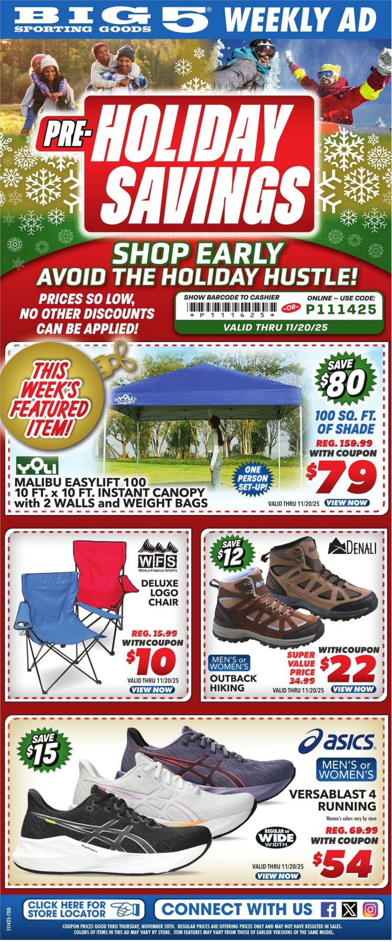Weekly ad Big  5 11/14/2025 - 11/20/2025