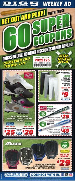 Weekly ad Big  5 11/04/2022 - 11/10/2022