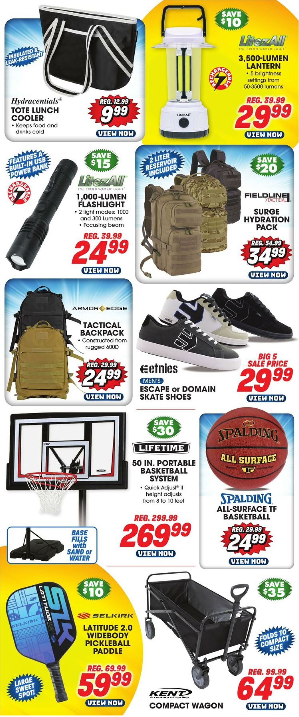 Weekly ad Big  5 09/16/2024 - 09/18/2024