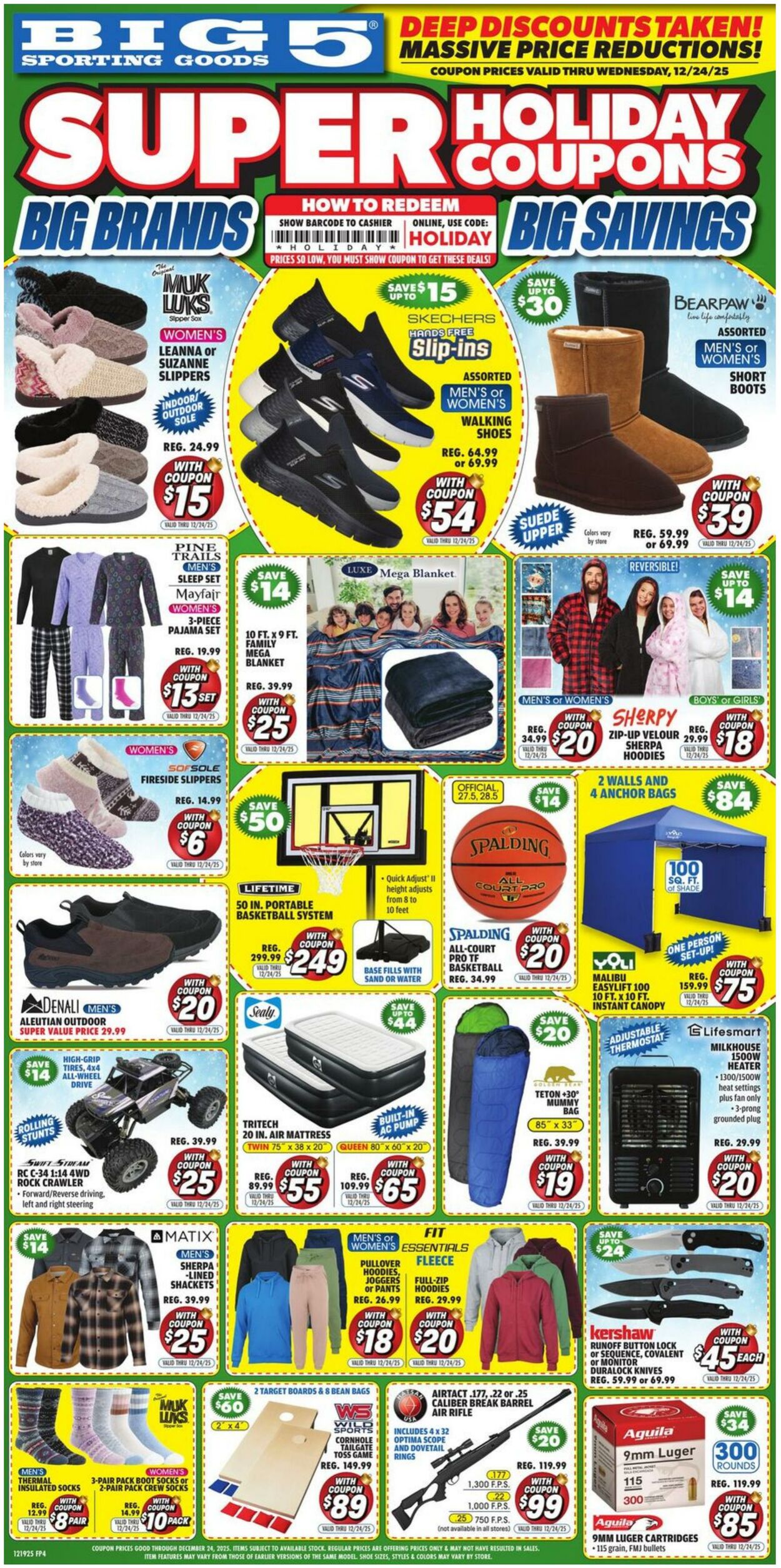 Weekly ad Big  5 12/19/2025 - 12/24/2025