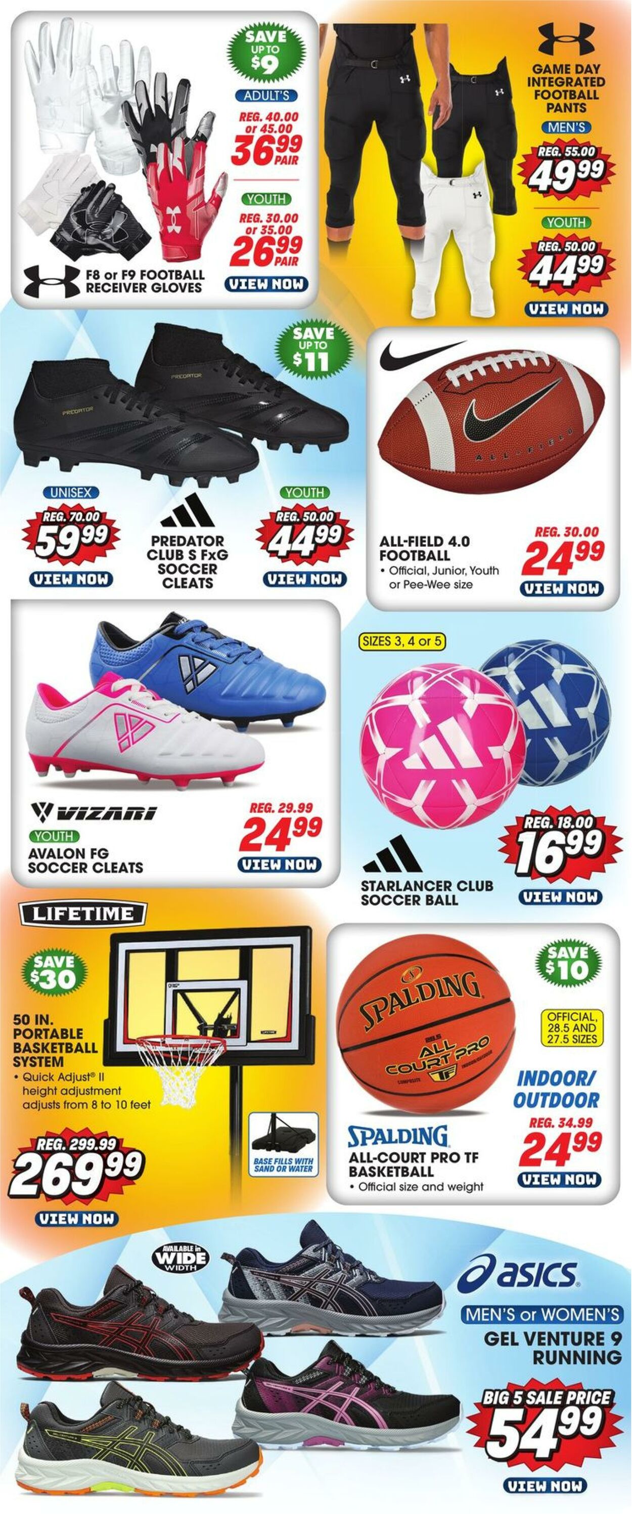 Weekly ad Big  5 08/26/2024 - 08/28/2024