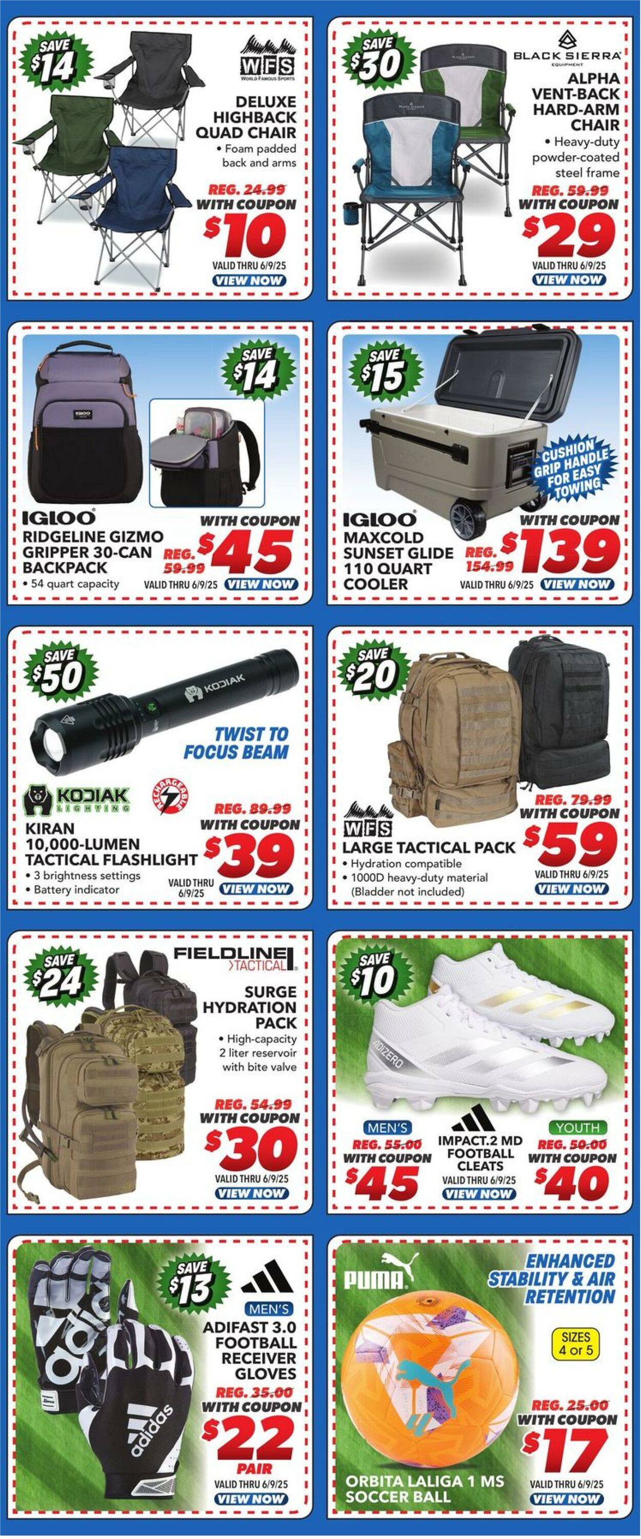 Weekly ad Big  5 06/06/2025 - 06/09/2025