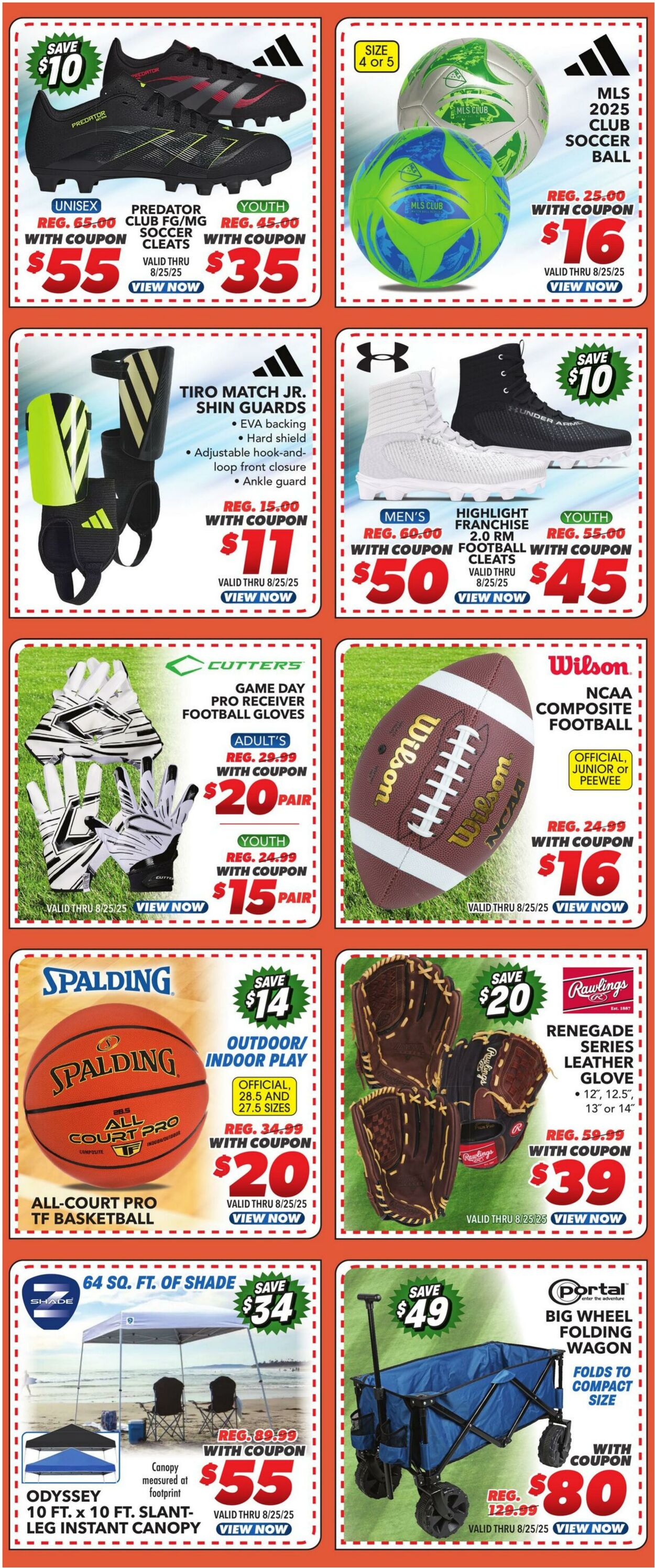 Weekly ad Big  5 08/17/2025 - 08/25/2025