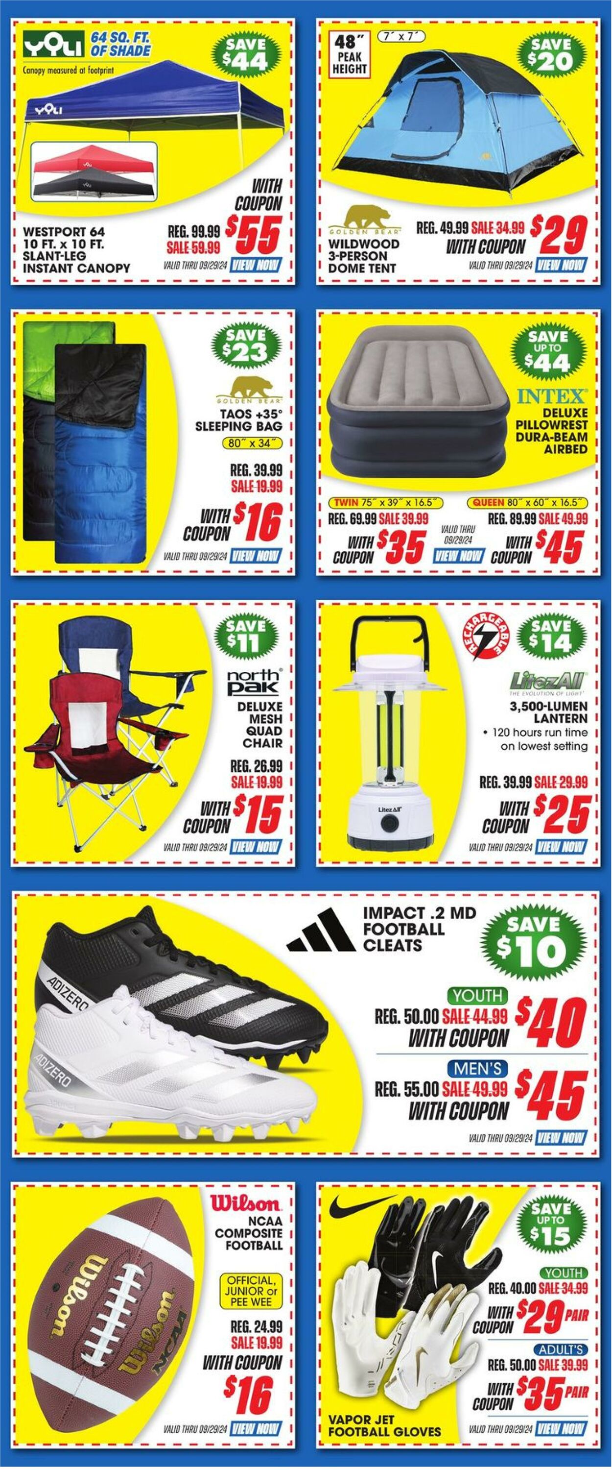 Weekly ad Big  5 09/27/2024 - 09/29/2024