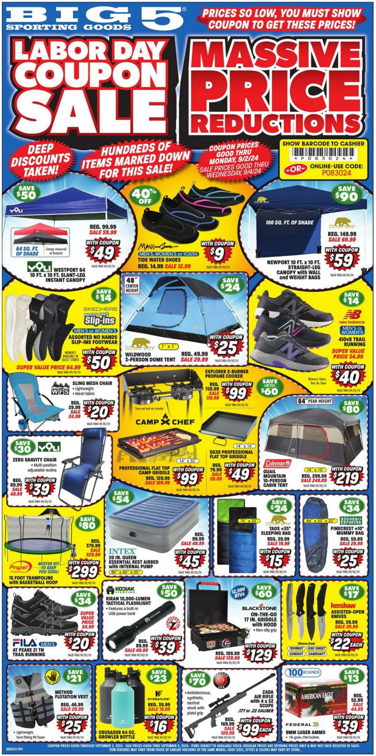 Weekly ad Big  5 08/30/2024 - 09/02/2024