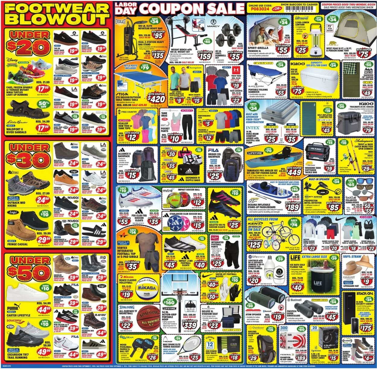 Weekly ad Big  5 08/30/2024 - 09/02/2024