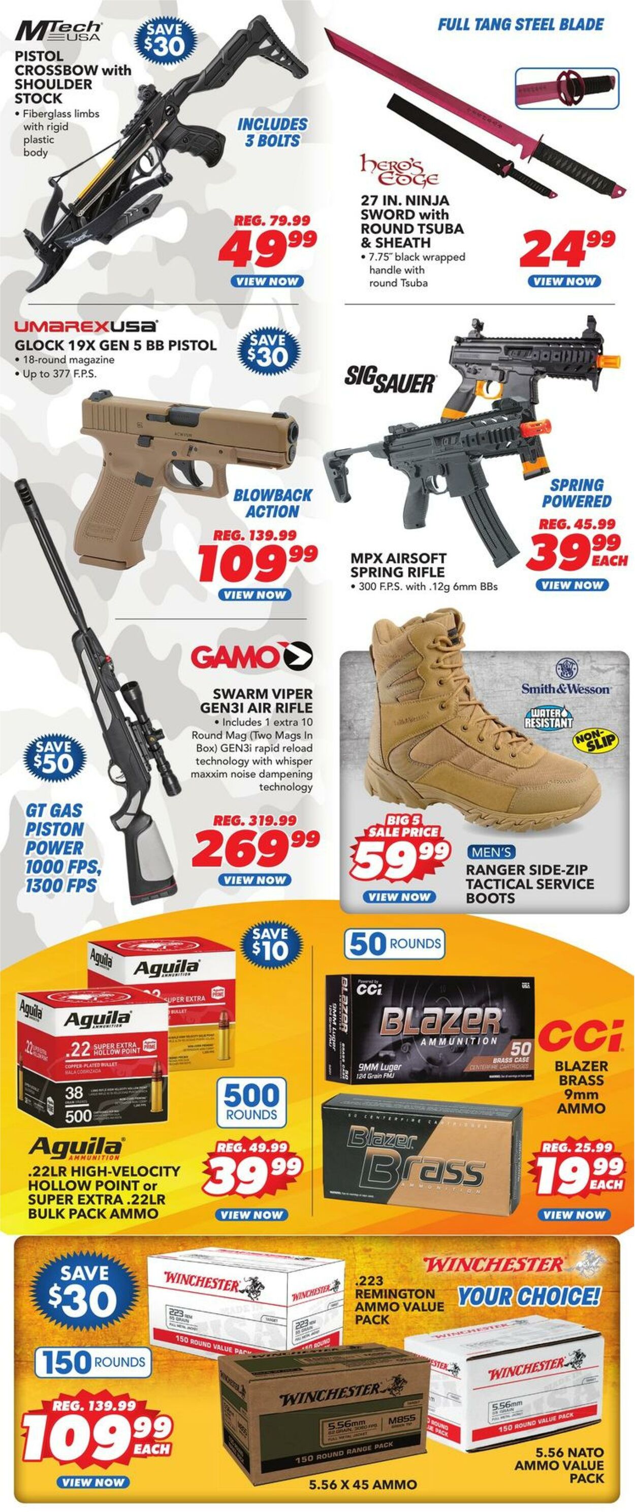 Weekly ad Big  5 10/07/2024 - 10/09/2024