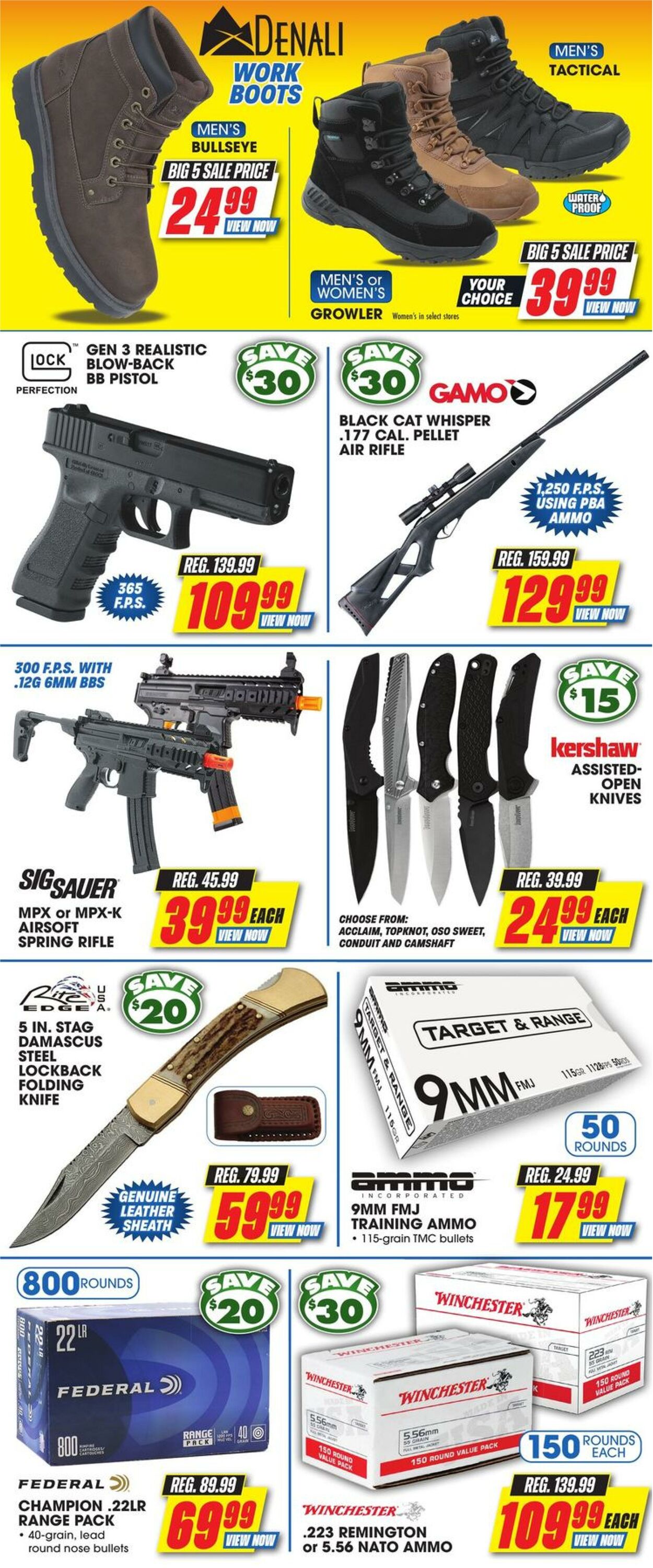 Weekly ad Big  5 10/21/2024 - 10/23/2024