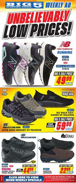 Weekly ad Big  5 10/06/2024 - 10/09/2024