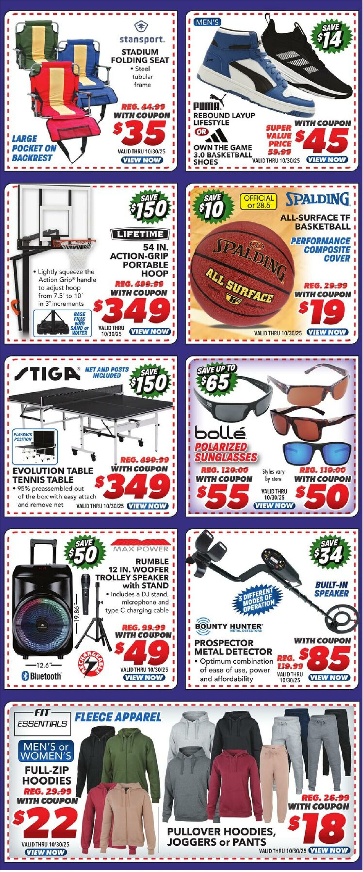 Weekly ad Big  5 10/24/2025 - 10/30/2025