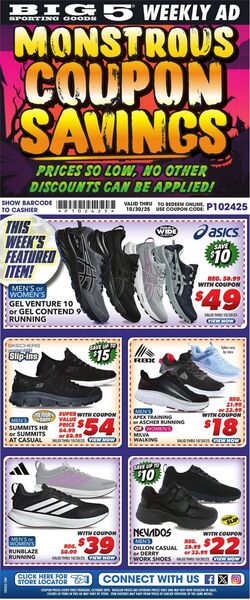 Weekly ad Big  5 12/16/2025 - 12/24/2025