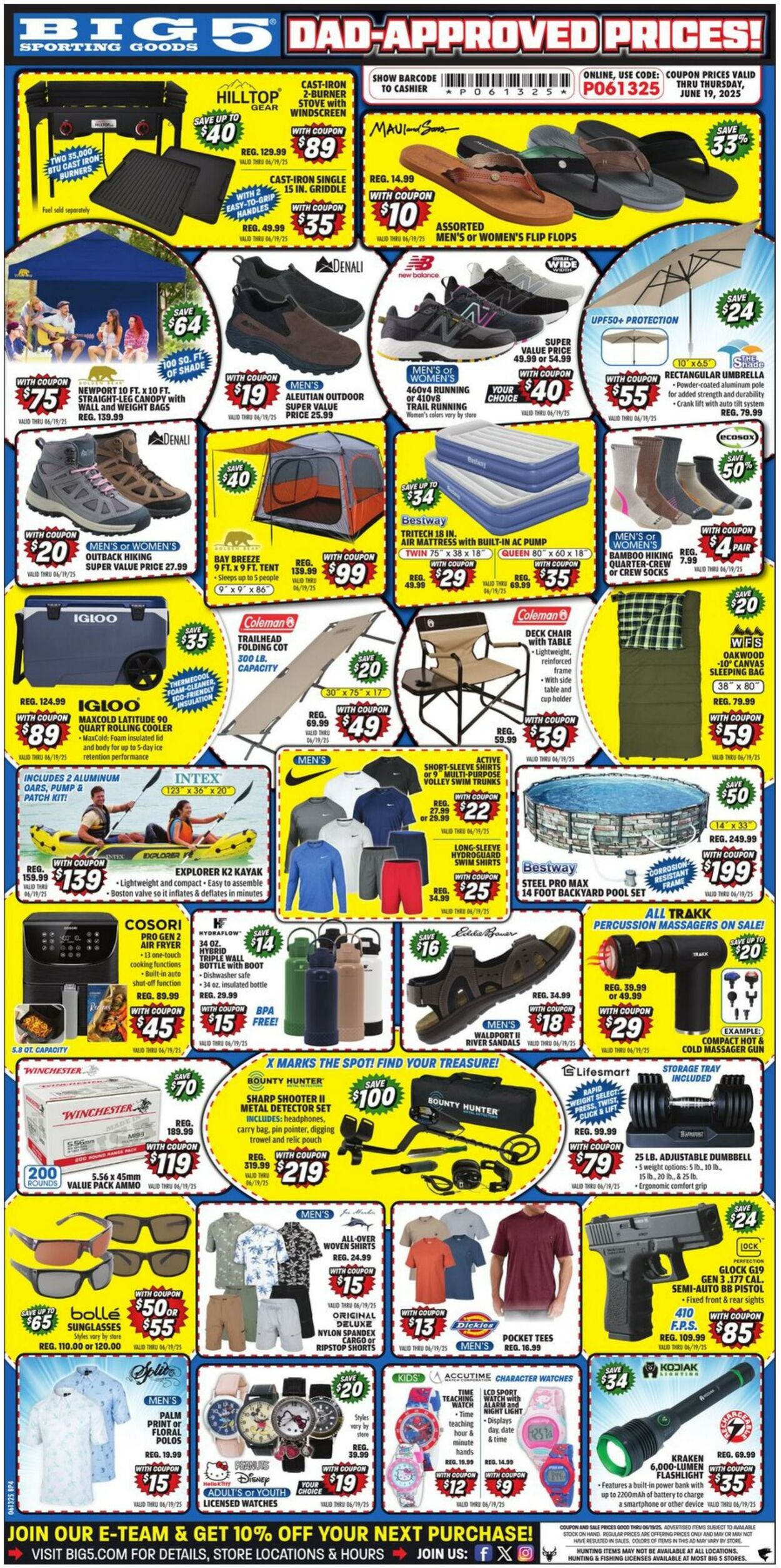 Weekly ad Big  5 06/10/2025 - 06/19/2025