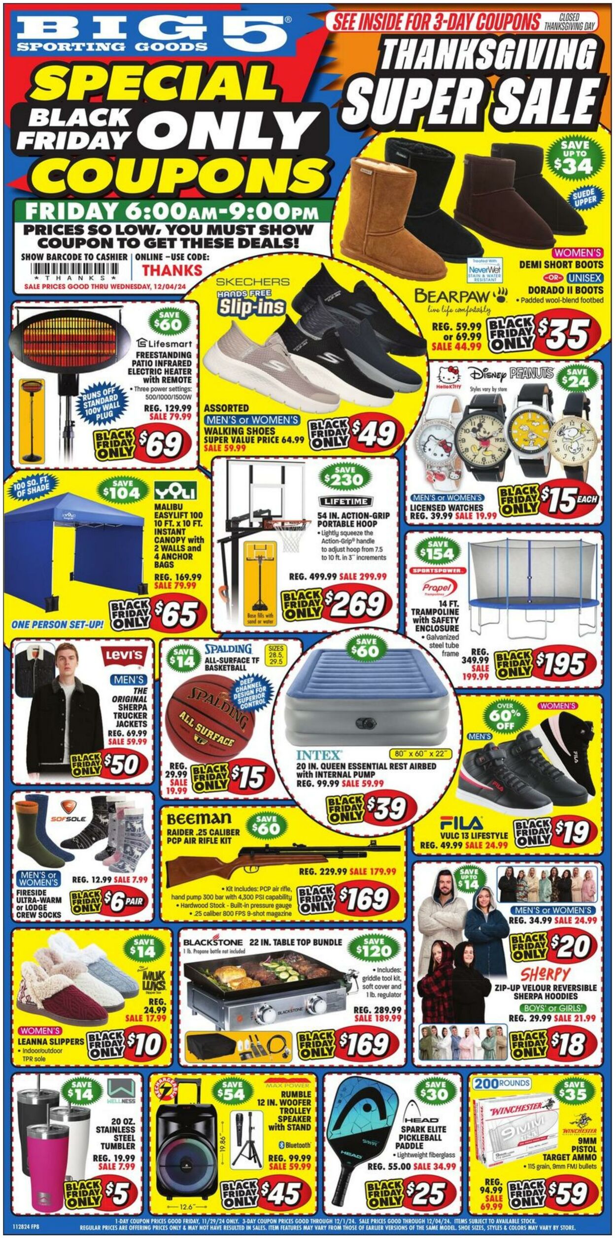 Weekly ad Big  5 11/28/2024 - 11/30/2024