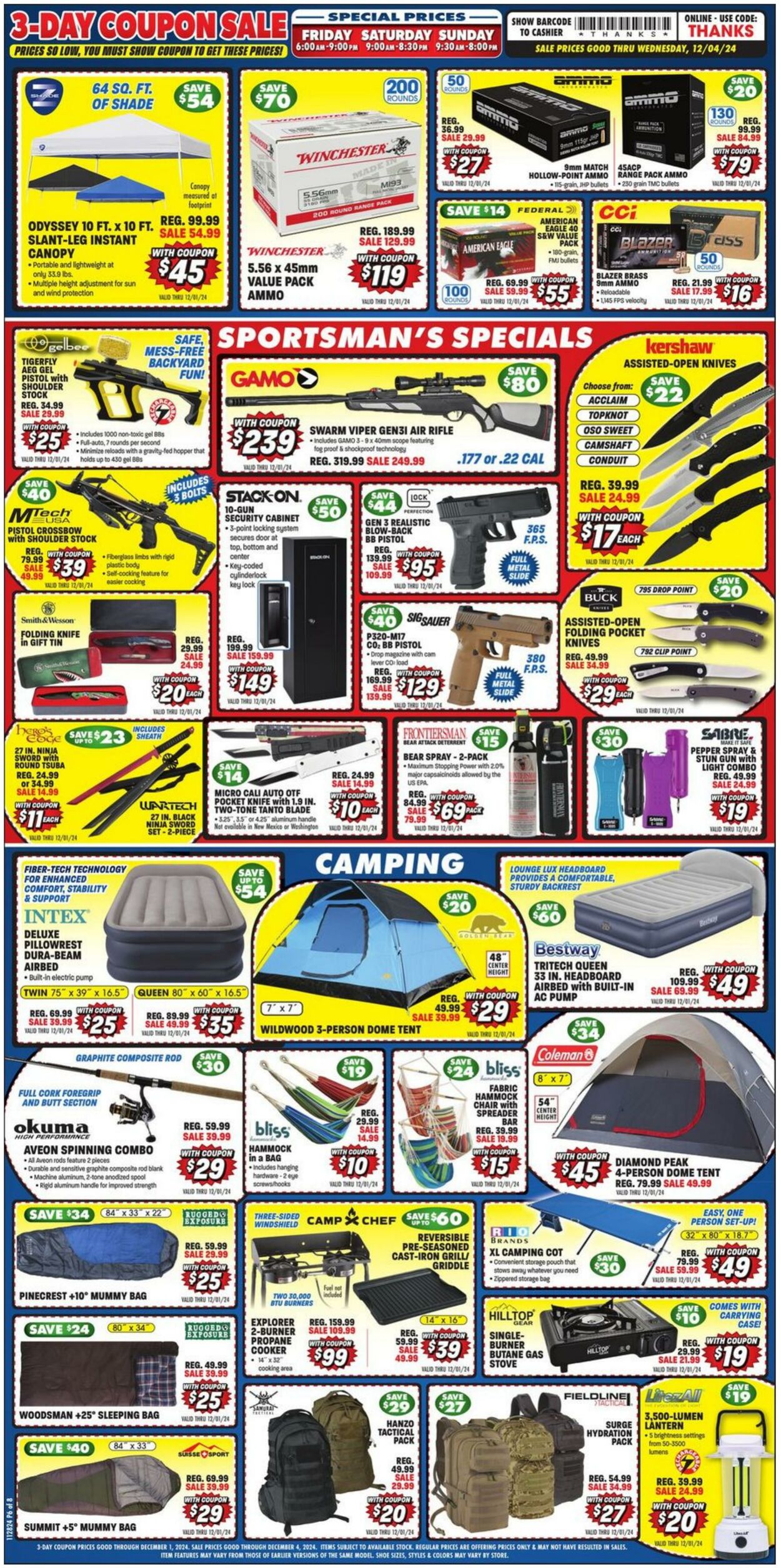 Weekly ad Big  5 11/28/2024 - 11/30/2024