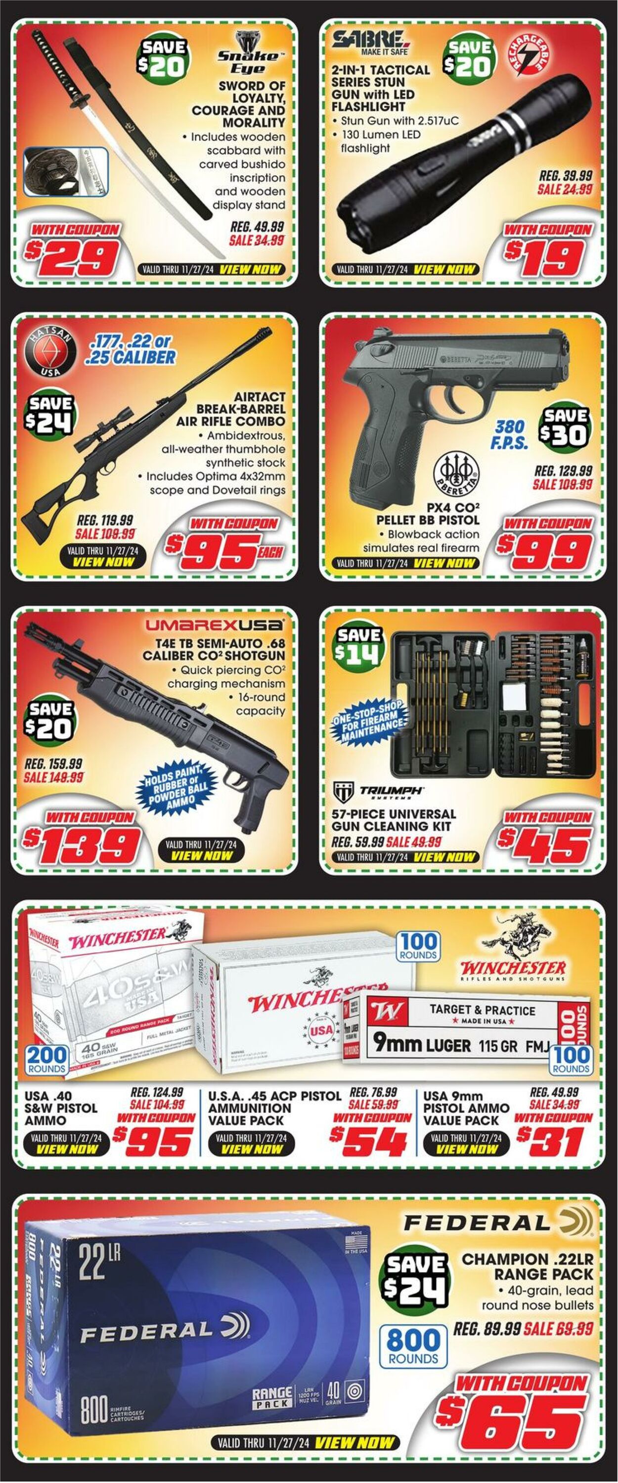 Weekly ad Big  5 11/22/2024 - 11/27/2024