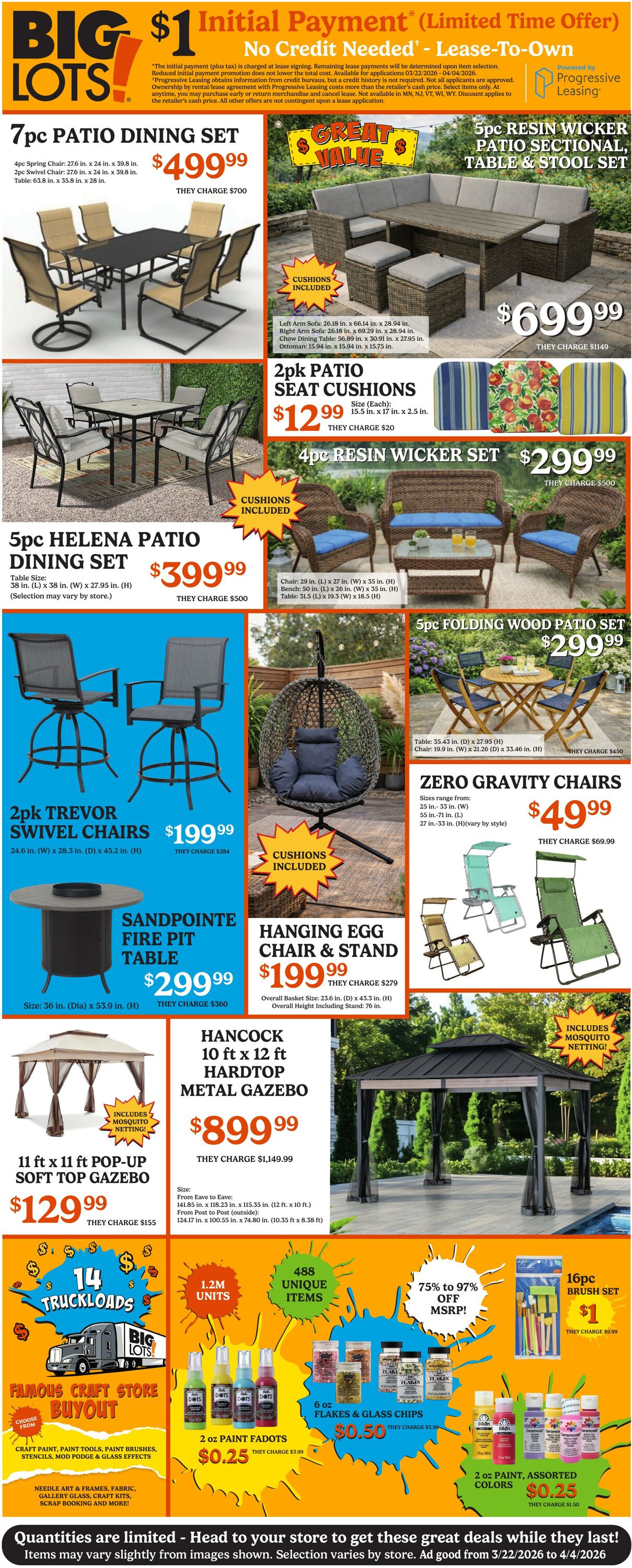 Weekly ad Big Lots 03/30/2026 - 04/04/2026