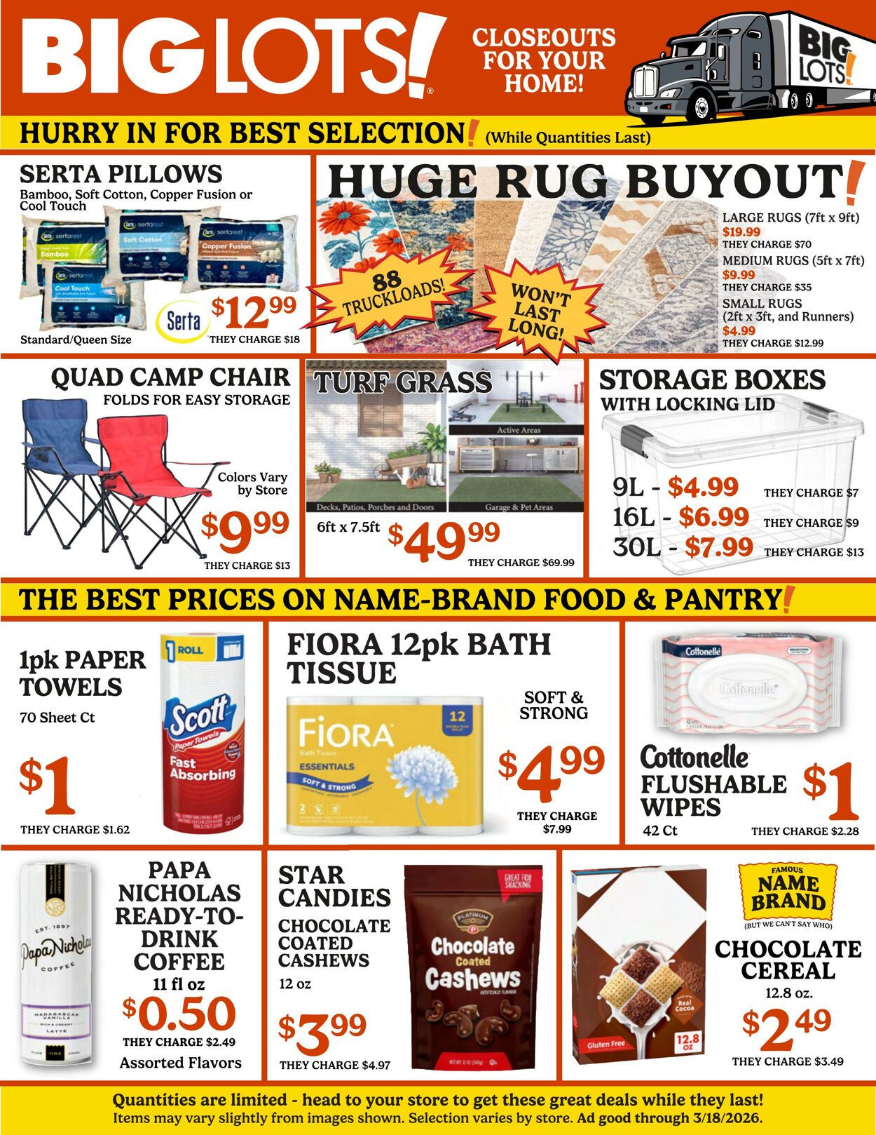 Weekly ad Big Lots 03/09/2026 - 03/14/2026