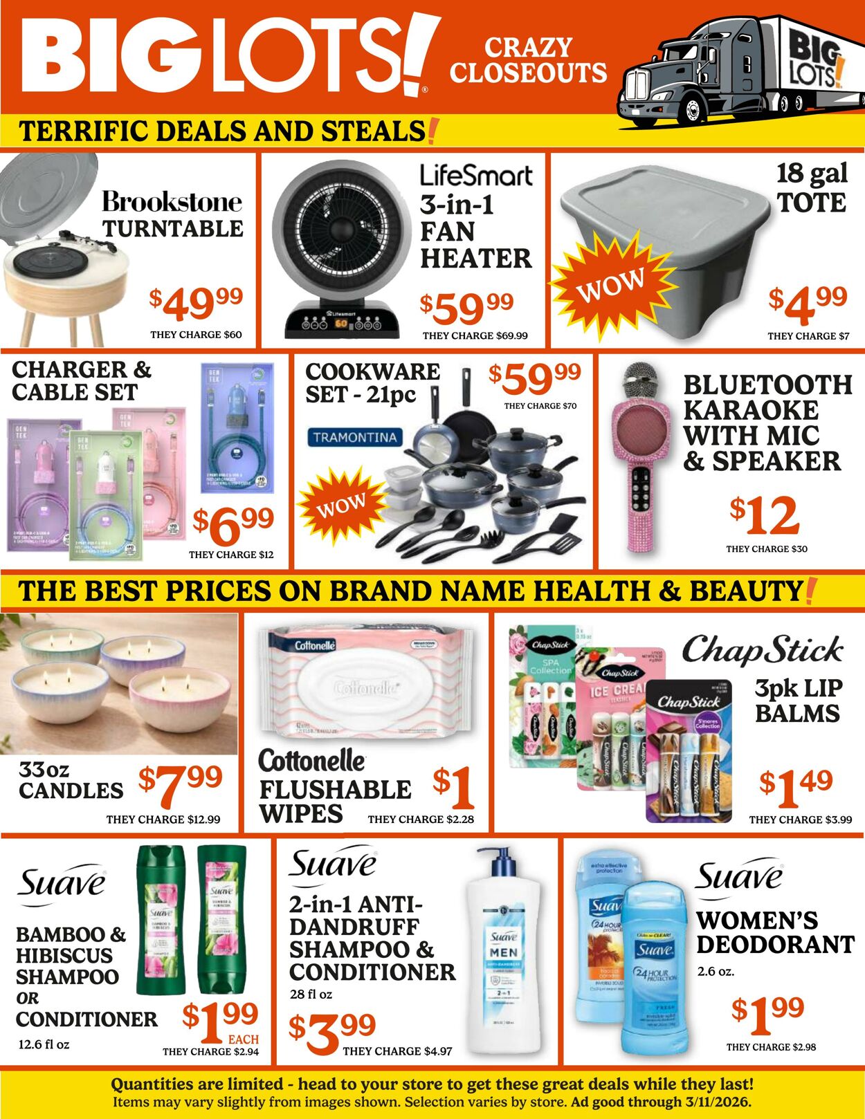 Weekly ad Big Lots 03/02/2026 - 03/07/2026