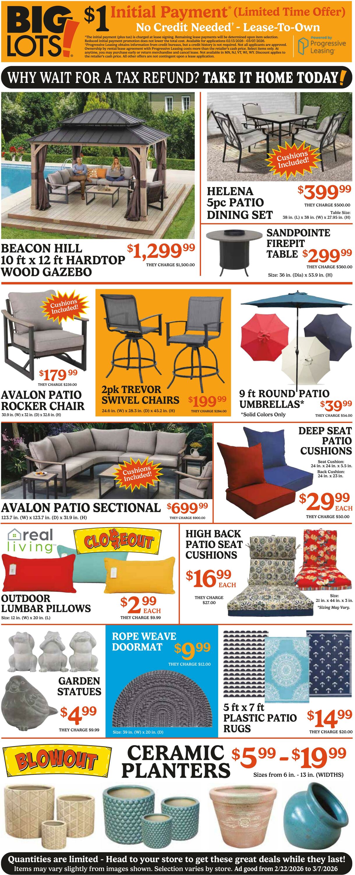 Weekly ad Big Lots 03/02/2026 - 03/07/2026