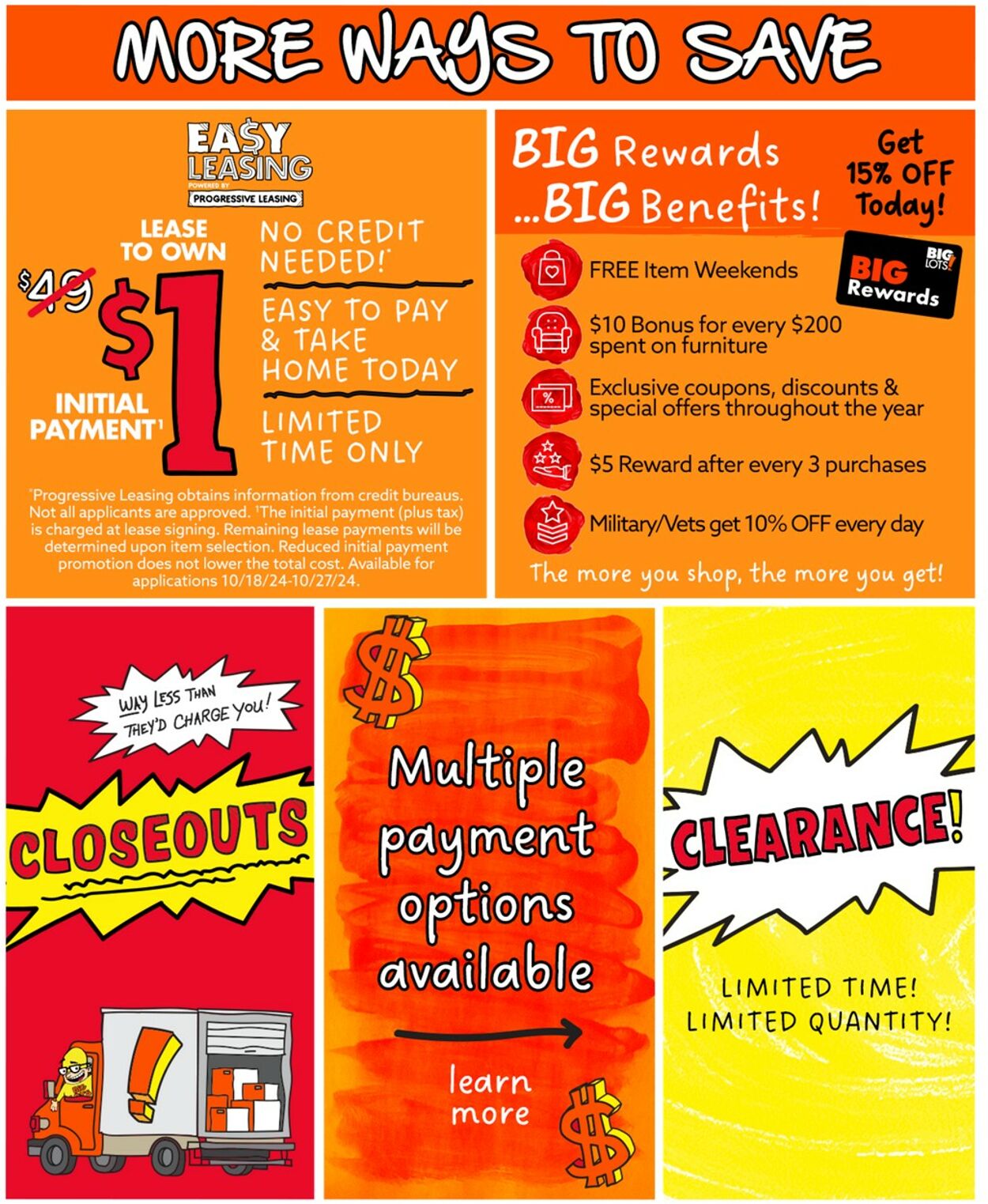 Weekly ad Big Lots 10/25/2024 - 10/31/2024