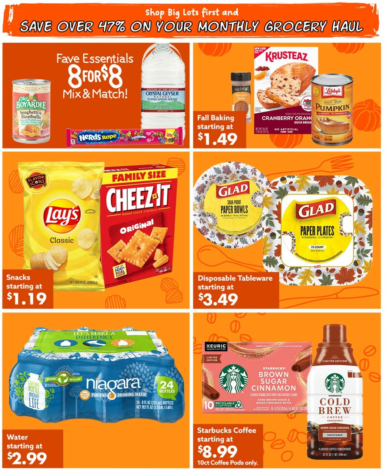 Weekly ad Big Lots 10/07/2024 - 10/14/2024