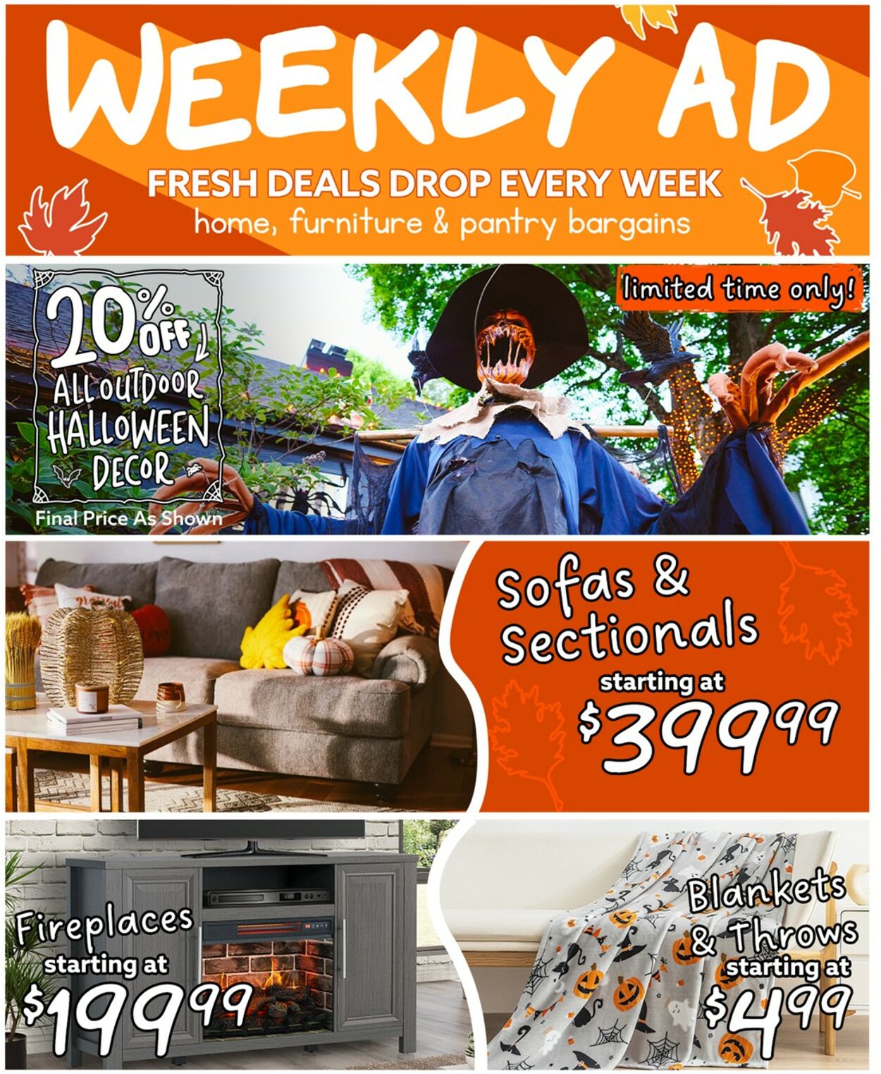 Weekly ad Big Lots - Big Ways to Save Lots | Big Lots Oct 4, 2024 - Oct 11, 2024