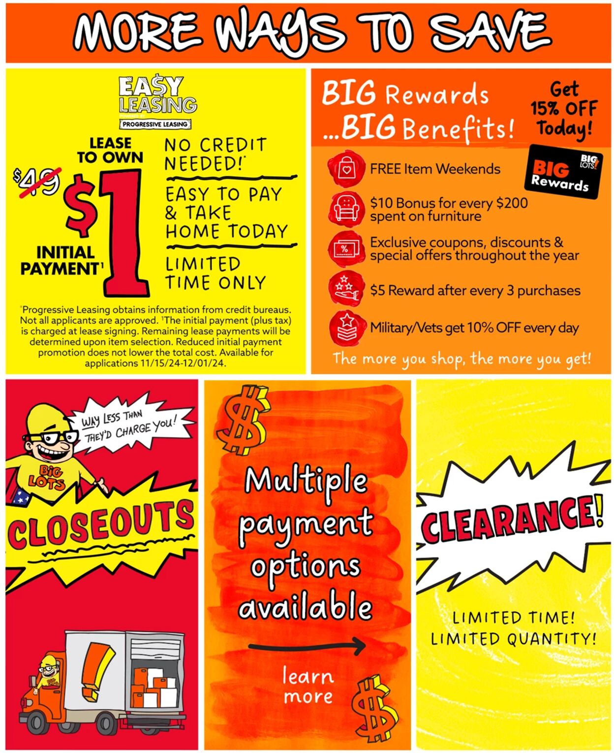 Weekly ad Big Lots 11/22/2024 - 11/28/2024