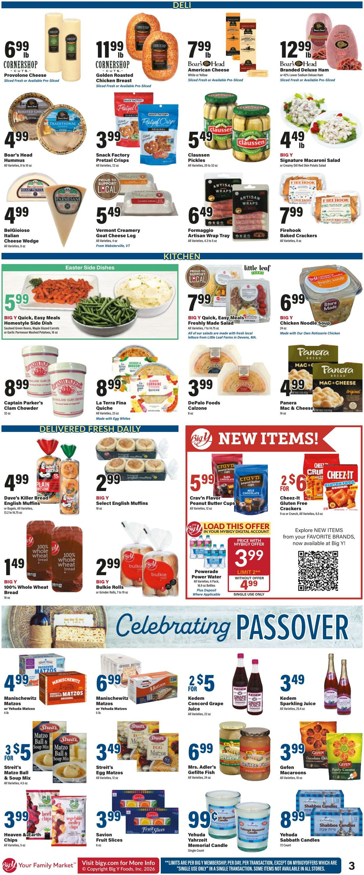 Weekly ad Big Y 03/26/2026 - 04/01/2026