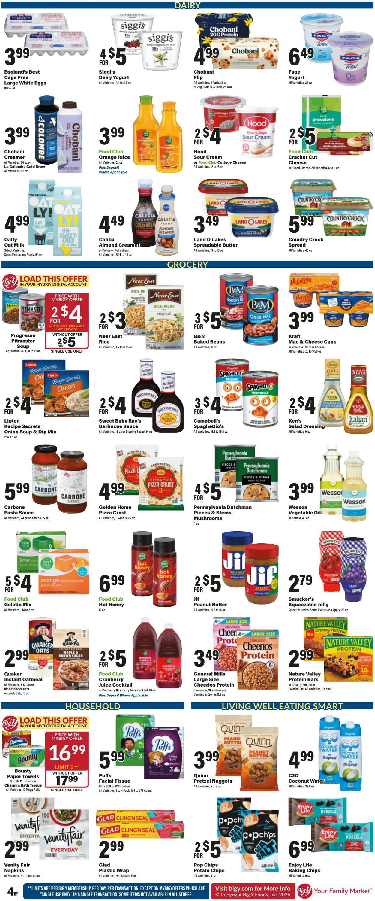 Weekly ad Big Y 03/26/2026 - 04/01/2026